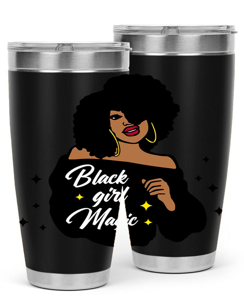 black girl magic 21#- women-girls- Tumbler