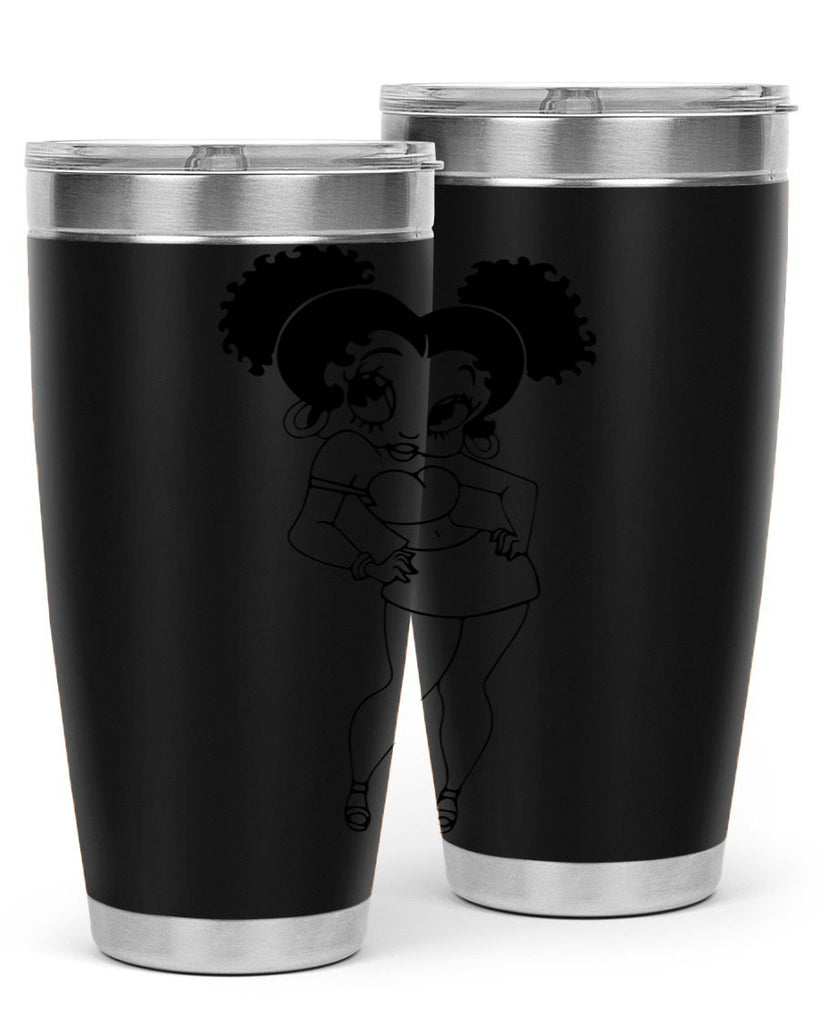 black women - queen 35#- women-girls- Tumbler