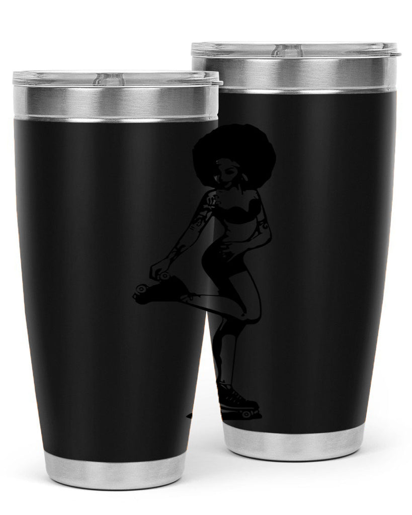 black women - queen 62#- women-girls- Tumbler