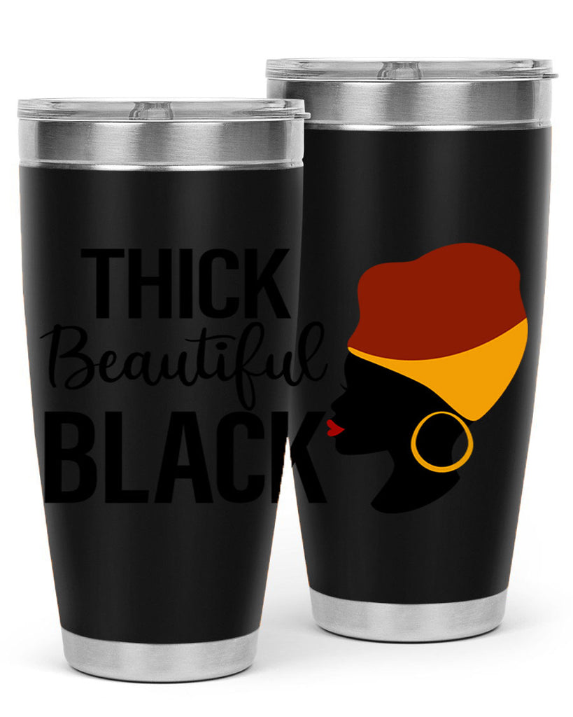 thick beautiful black Style 4#- women-girls- Tumbler