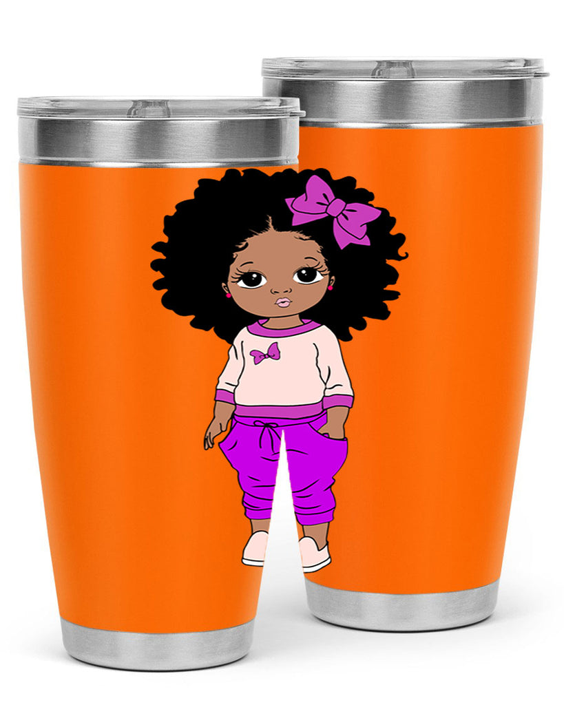 Black girl style 10#- women-girls- Tumbler
