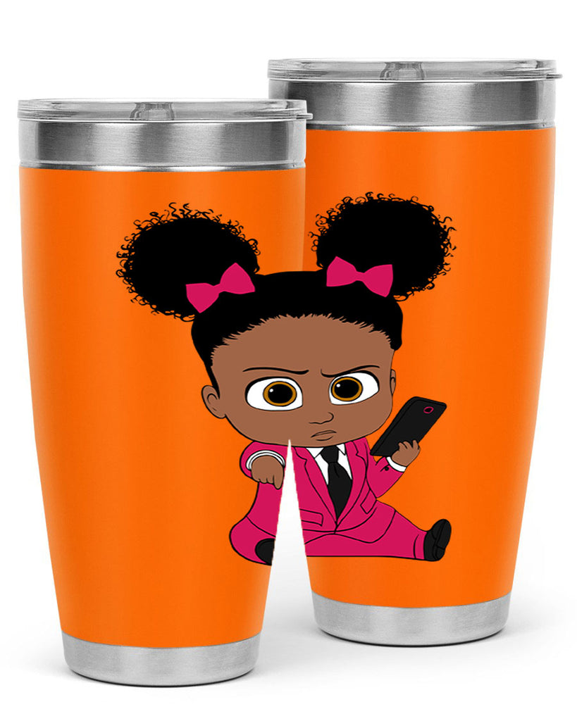Black girl style 3#- women-girls- Tumbler
