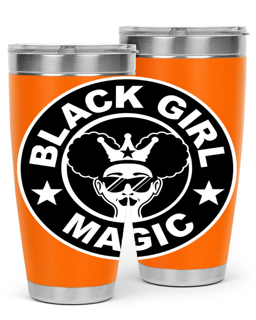 black girl magic coffee 57#- women-girls- Tumbler