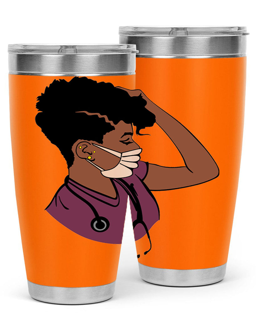 black nurse 1#- women-girls- Tumbler