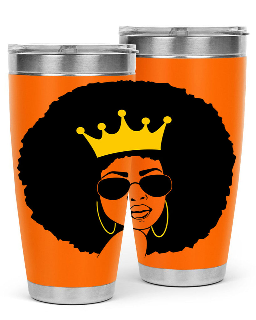 black women - queen 76#- women-girls- Tumbler