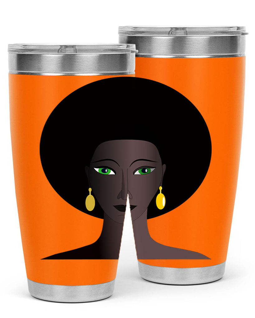 machovka black woman with green eyes 27#- women-girls- Tumbler
