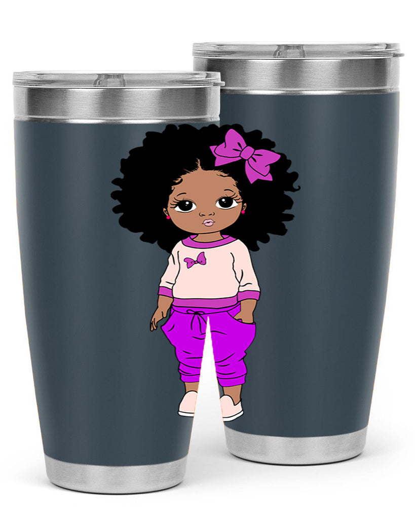 Black girl style 10#- women-girls- Tumbler