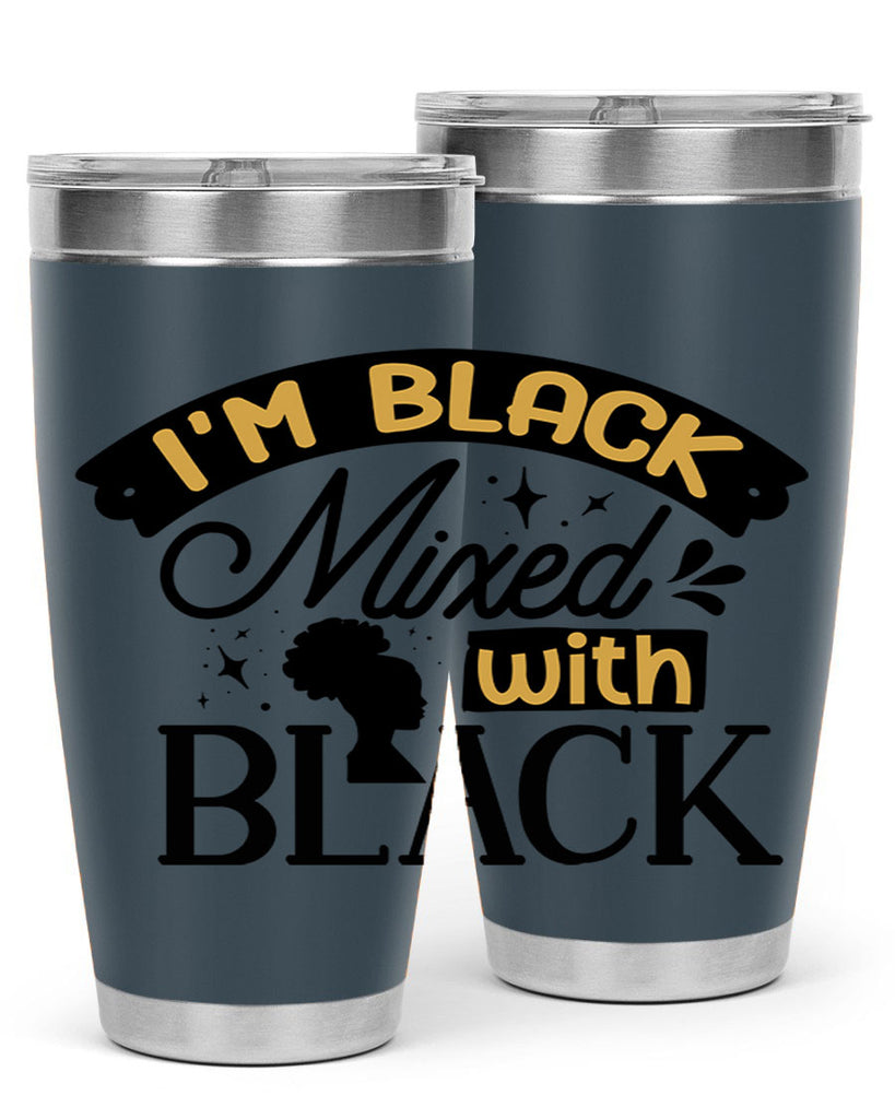 Im black mixed with black Style 30#- women-girls- Tumbler