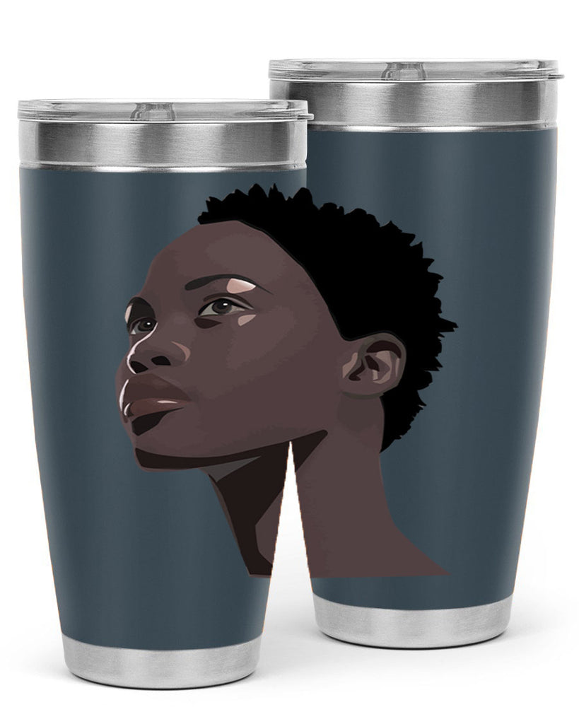 african woman portrait 88#- women-girls- Tumbler