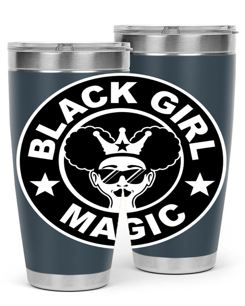 black girl magic coffee 57#- women-girls- Tumbler