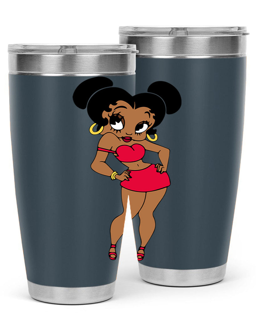 black women - queen 41#- women-girls- Tumbler