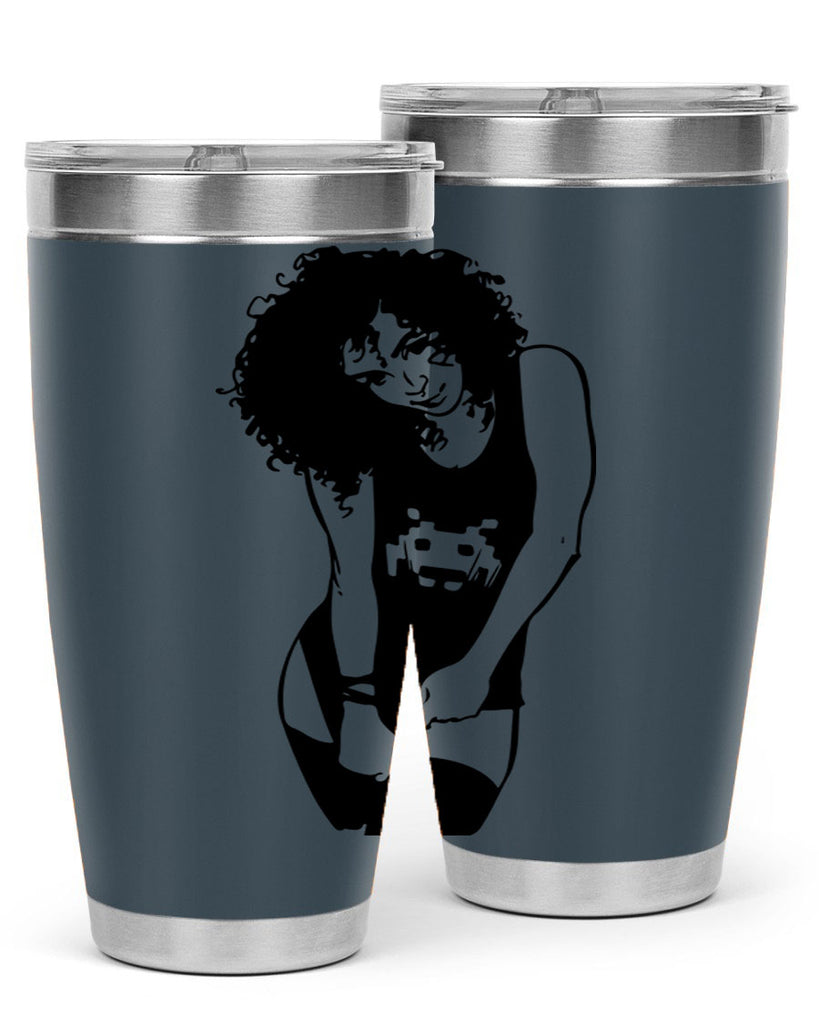 black women - queen 61#- women-girls- Tumbler