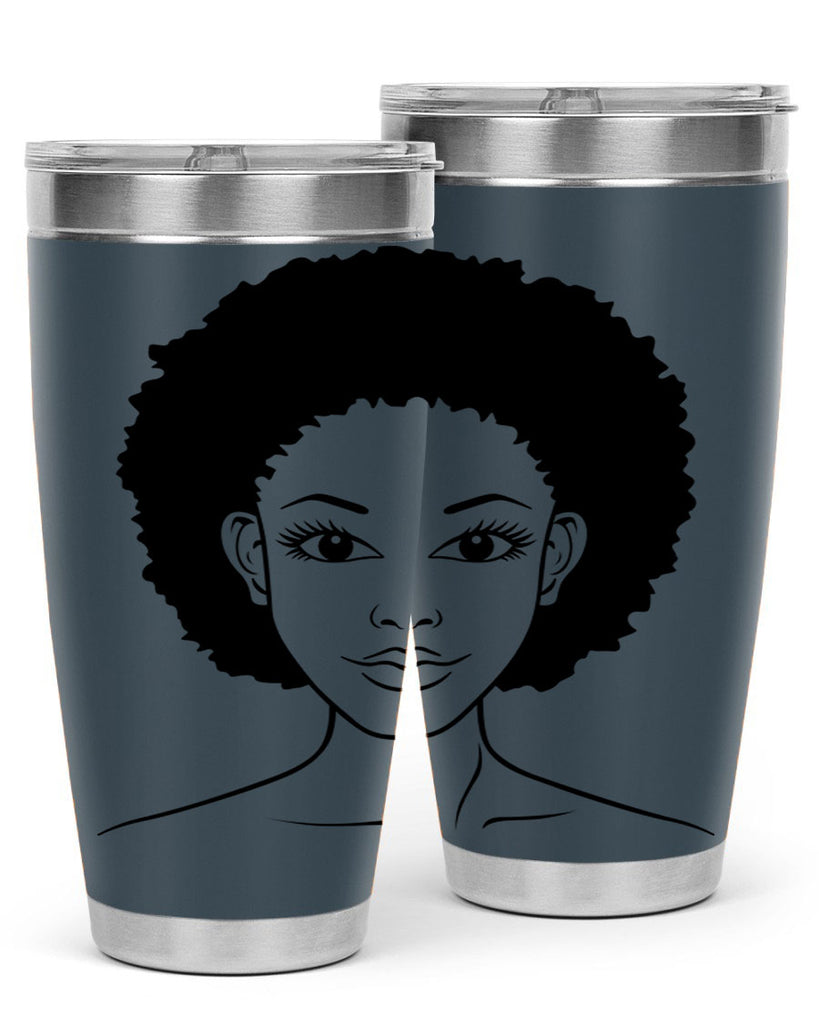 black women - queen 64#- women-girls- Tumbler