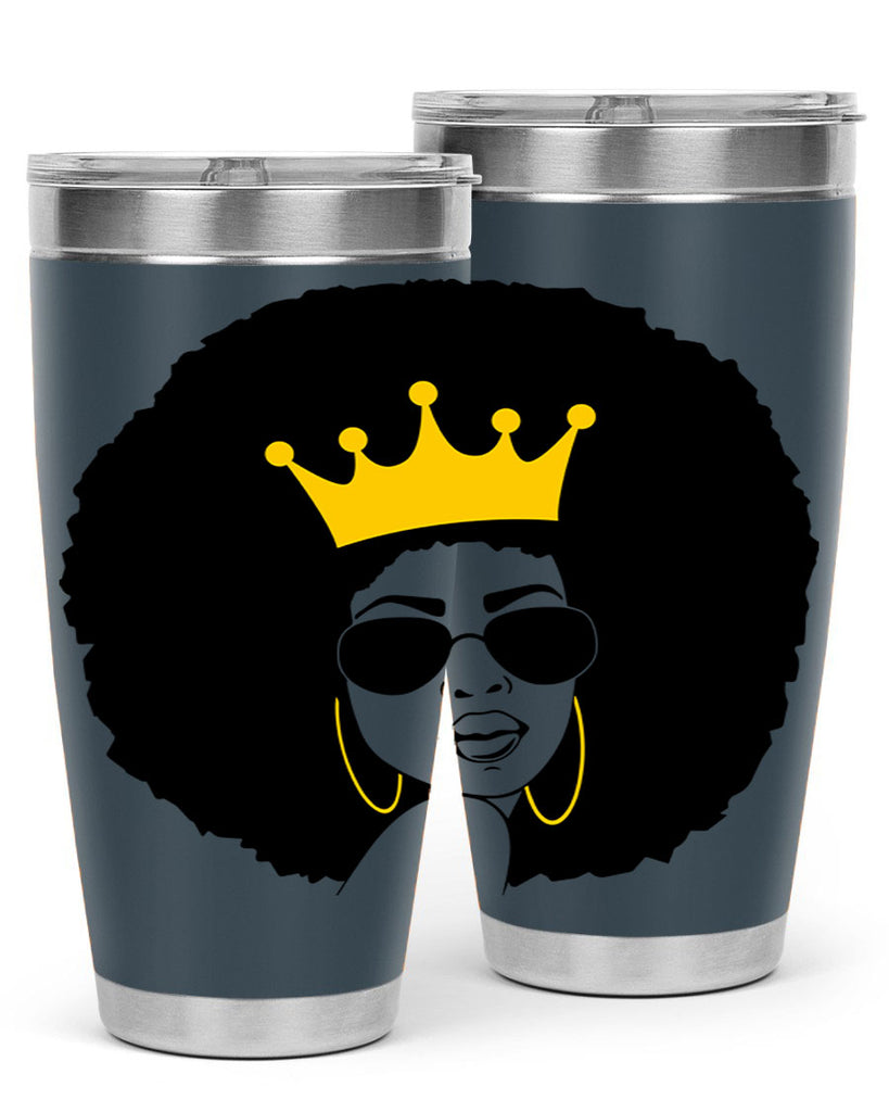 black women - queen 76#- women-girls- Tumbler