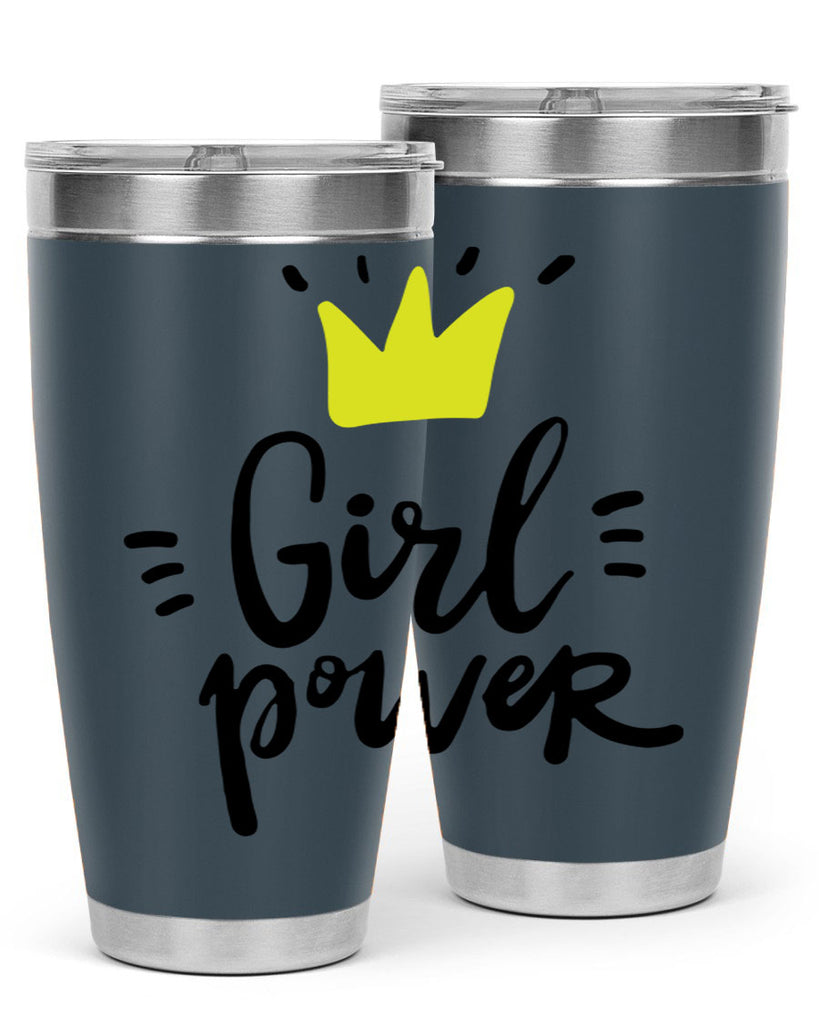 girl power crown 35#- women-girls- Tumbler