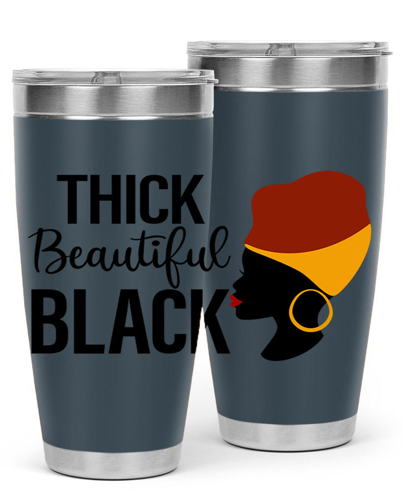 thick beautiful black Style 4#- women-girls- Tumbler