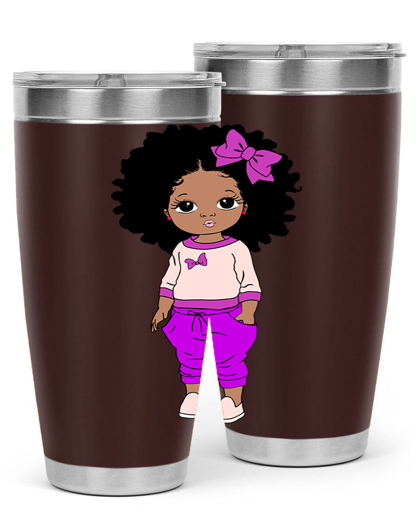 Black girl style 10#- women-girls- Tumbler