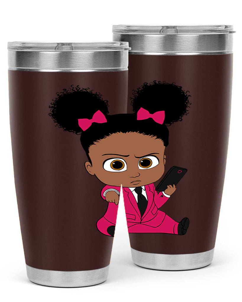 Black girl style 3#- women-girls- Tumbler