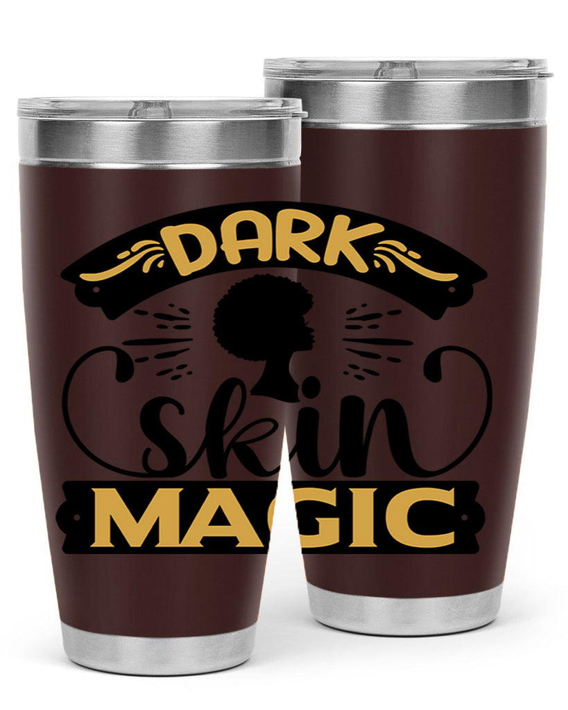 Dark skin magic Style 42#- women-girls- Tumbler