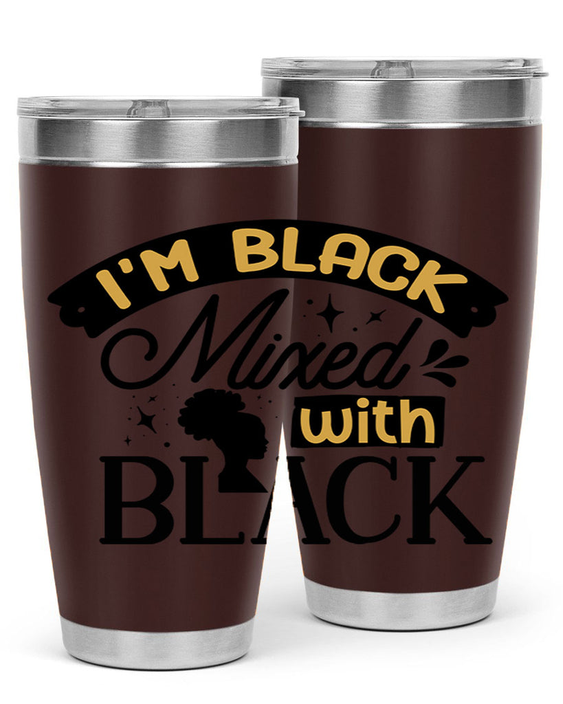 Im black mixed with black Style 30#- women-girls- Tumbler