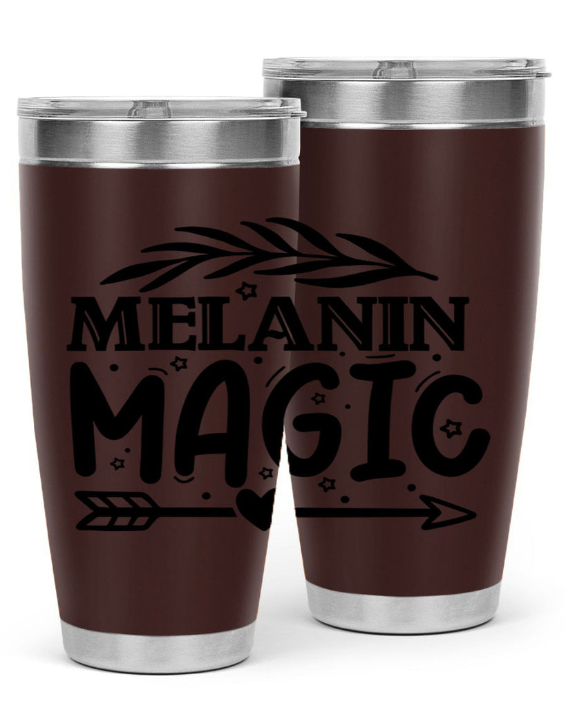 Melanin magic Style 19#- women-girls- Tumbler