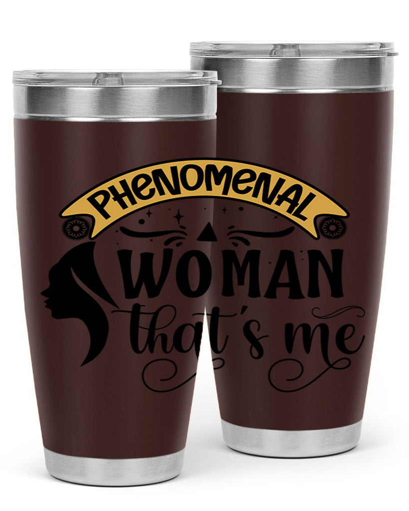 Phenomenal woman thats me Style 15#- women-girls- Tumbler