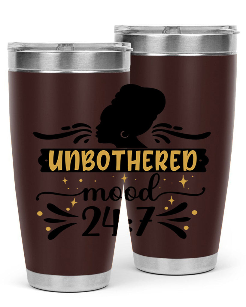 Unbothered mood Style 2#- women-girls- Tumbler