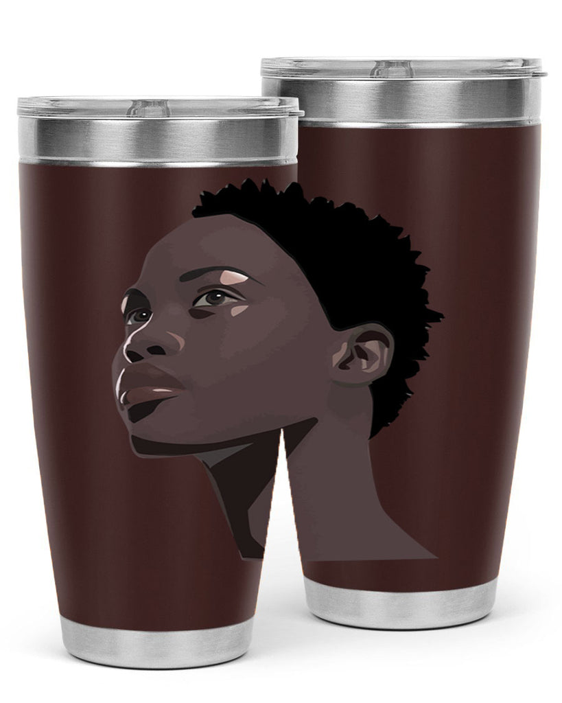 african woman portrait 88#- women-girls- Tumbler