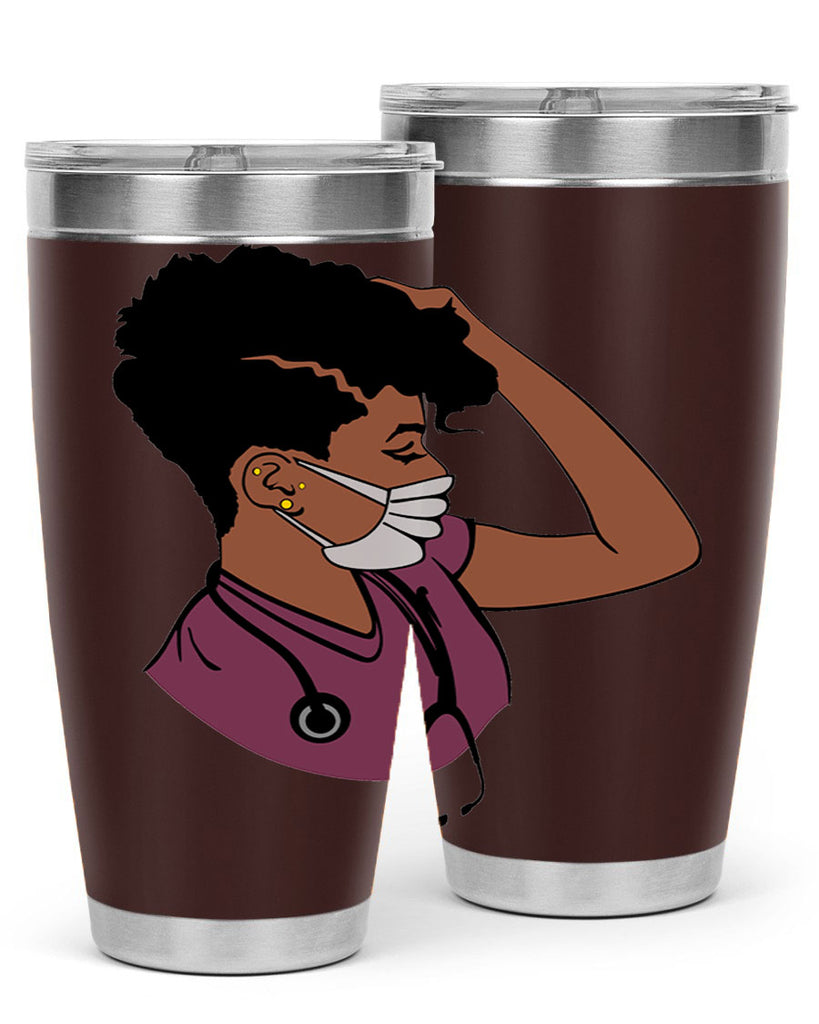 black nurse 1#- women-girls- Tumbler