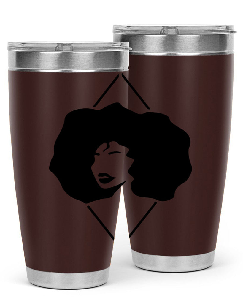 black women - queen 25#- women-girls- Tumbler