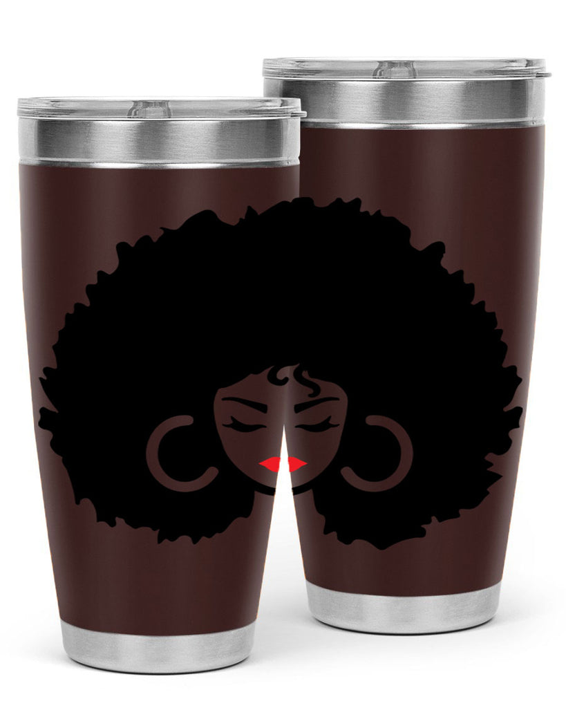 black women - queen 63#- women-girls- Tumbler