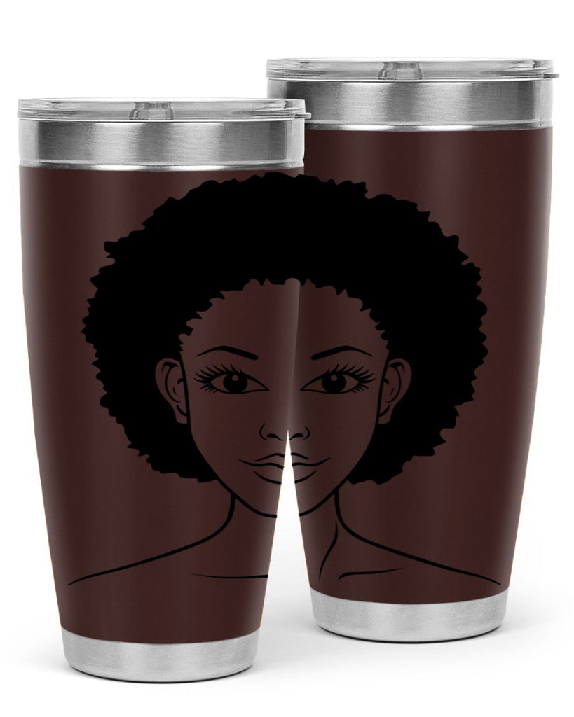 black women - queen 64#- women-girls- Tumbler