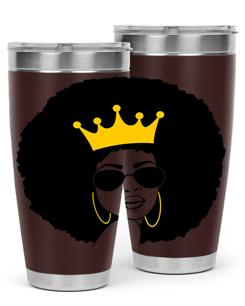 black women - queen 76#- women-girls- Tumbler