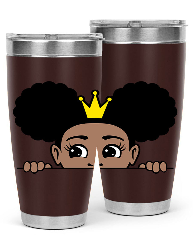 crown afro puffs 51#- women-girls- Tumbler