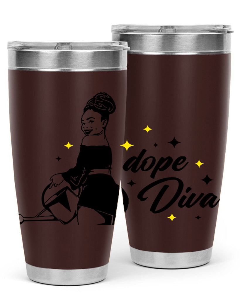 dope diva 4#- women-girls- Tumbler