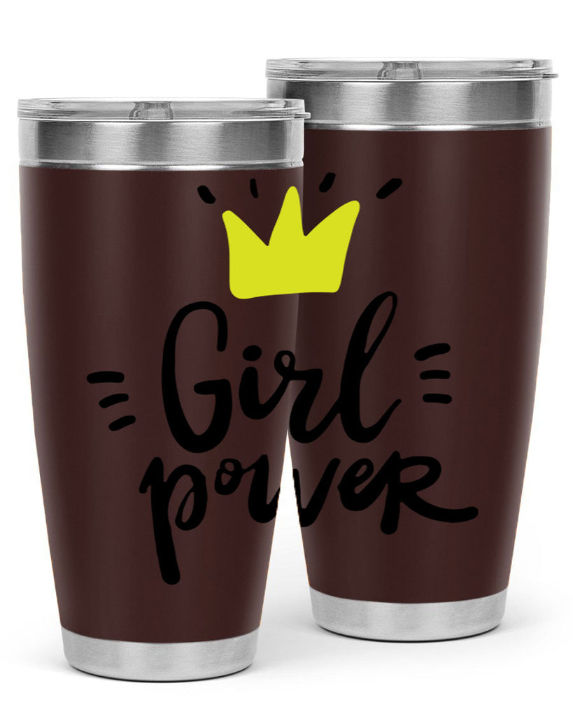 girl power crown 35#- women-girls- Tumbler