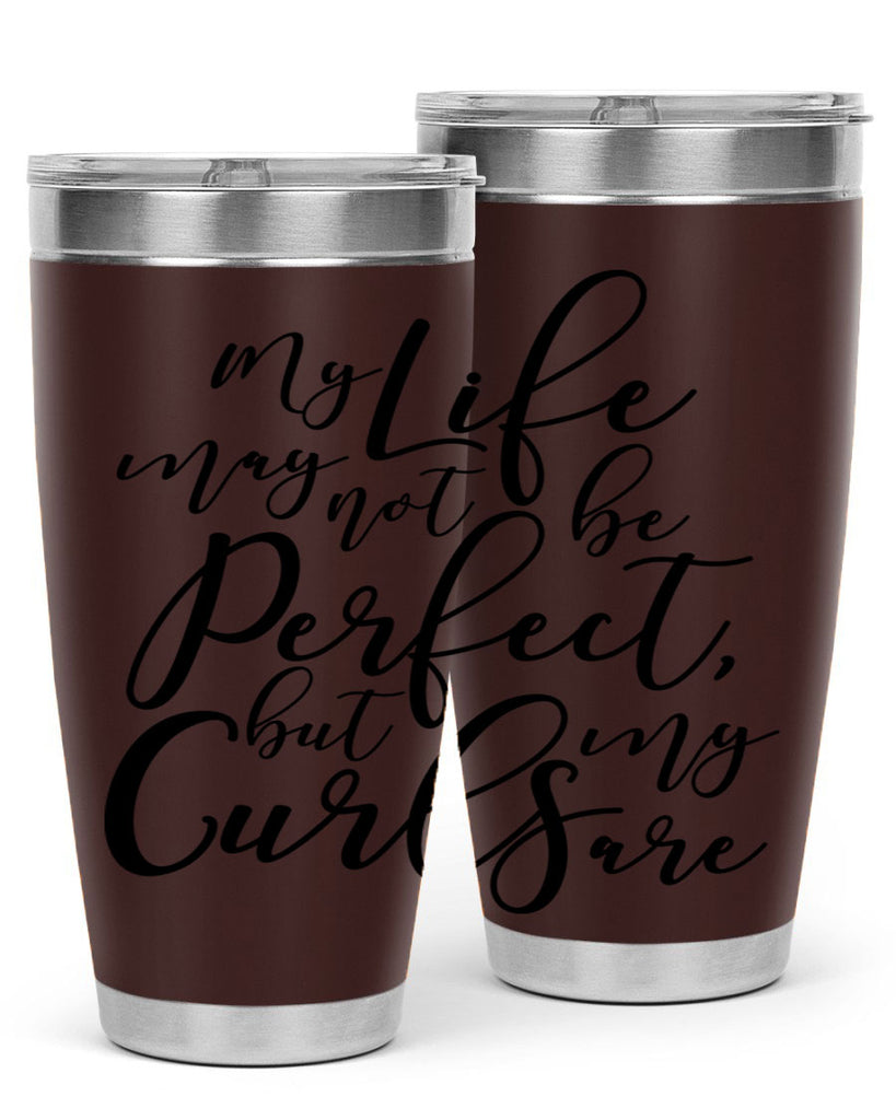 my life may not be perfect but my curls are Style 18#- women-girls- Tumbler