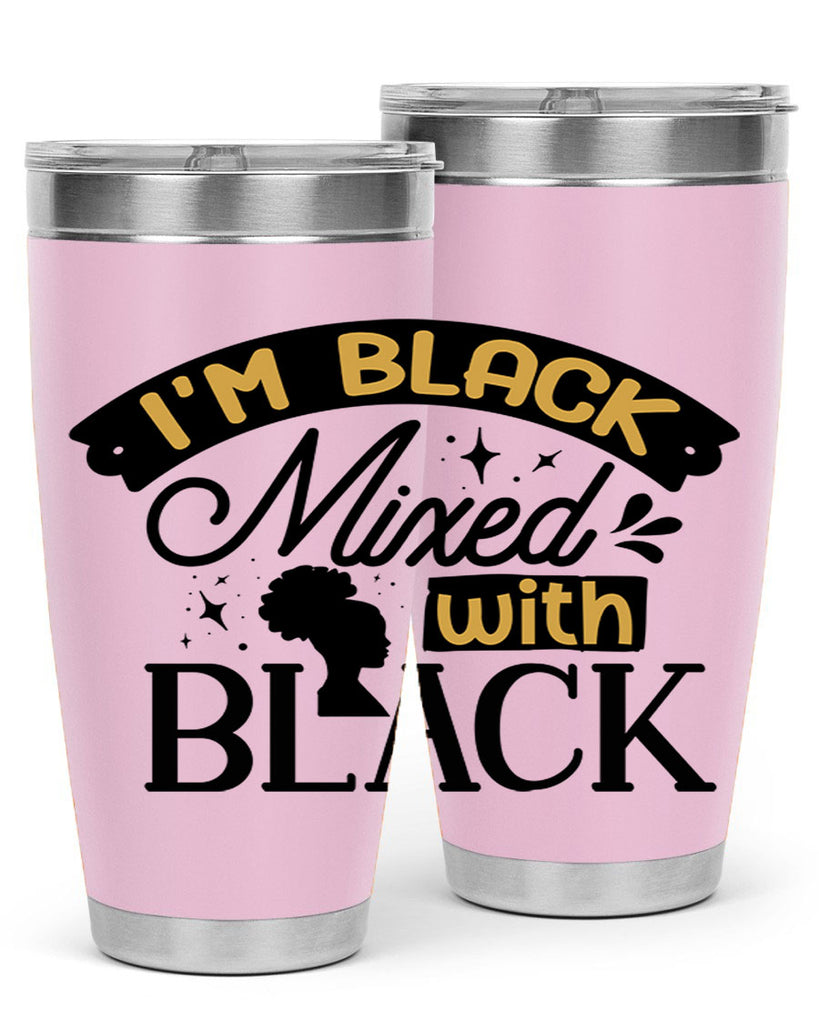 Im black mixed with black Style 30#- women-girls- Tumbler