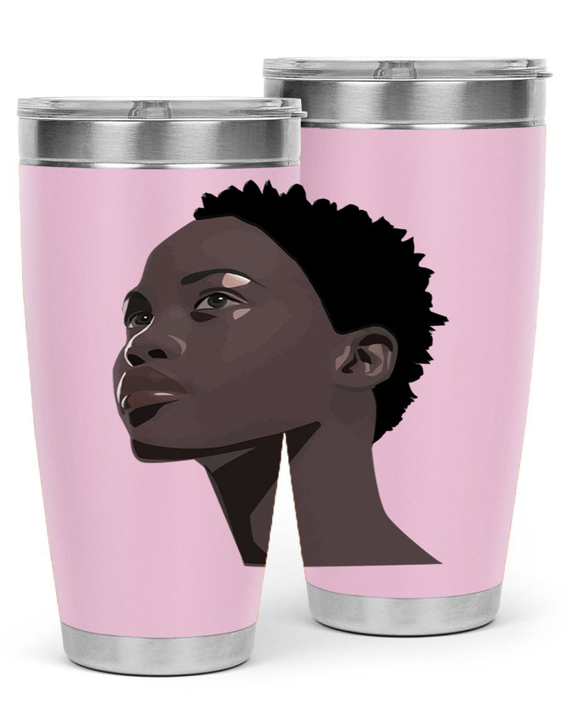 african woman portrait 88#- women-girls- Tumbler