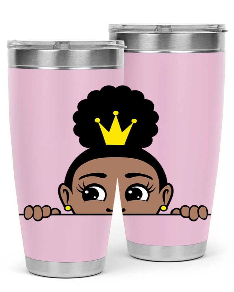 afro puff crown girl 2#- women-girls- Tumbler