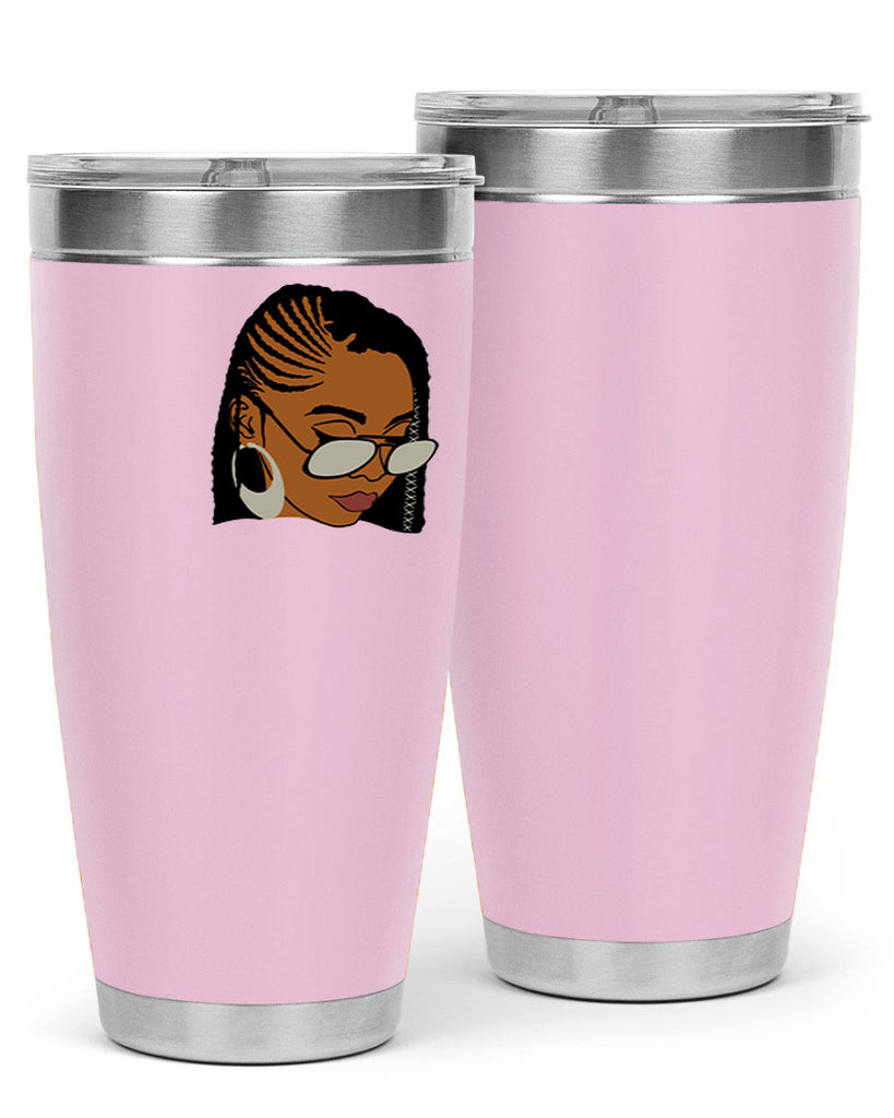 black afro 39#- women-girls- Tumbler
