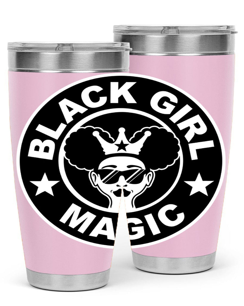 black girl magic coffee 57#- women-girls- Tumbler
