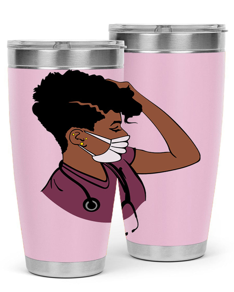 black nurse 1#- women-girls- Tumbler