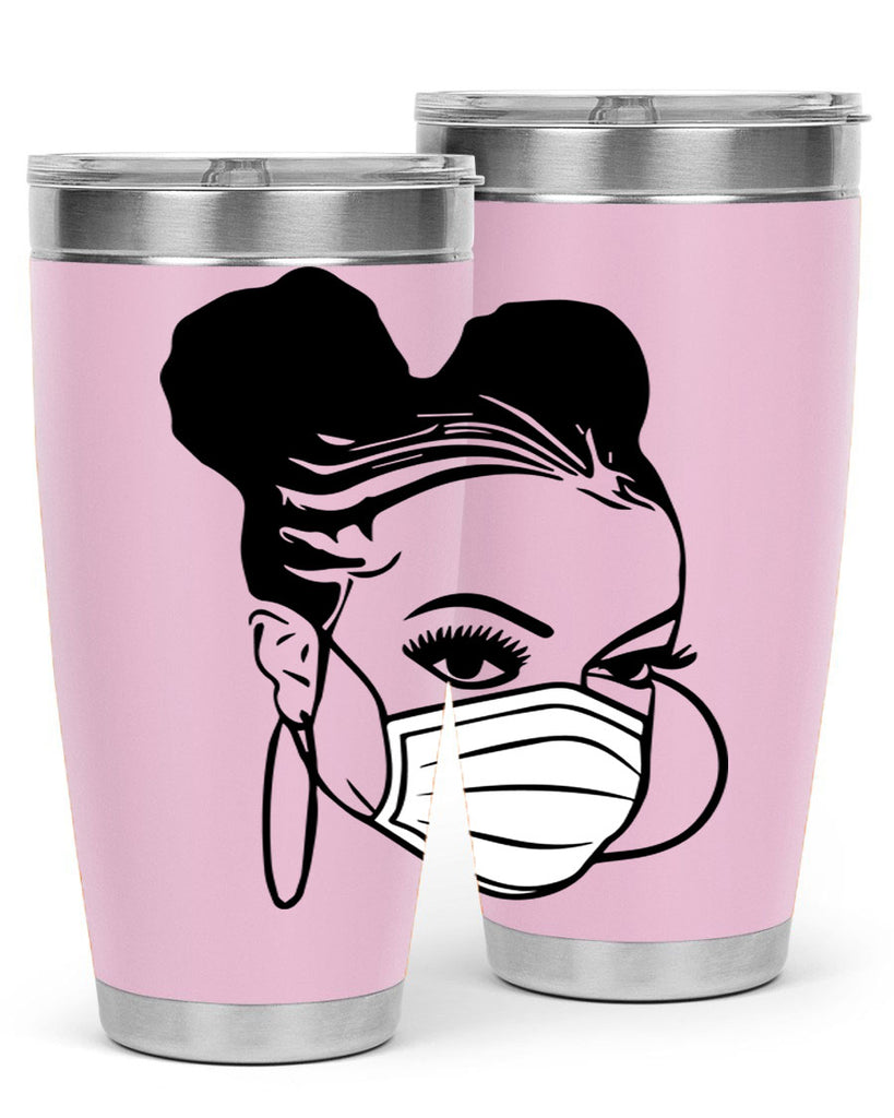 black nurse 6#- women-girls- Tumbler