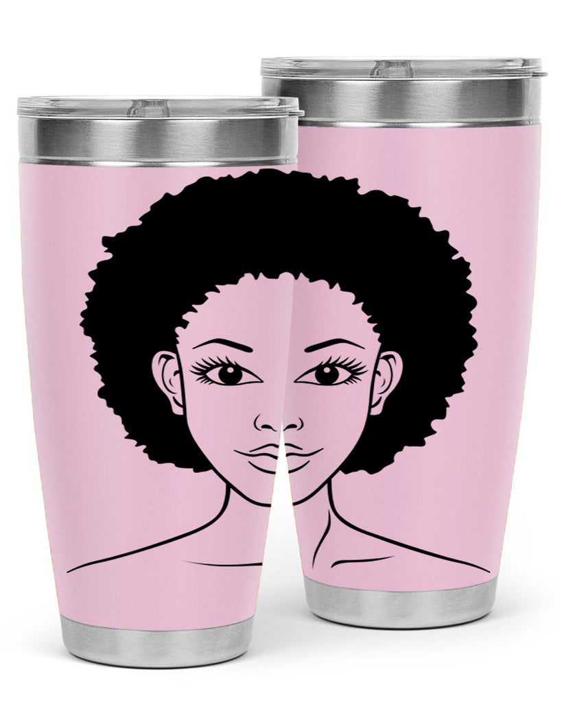 black women - queen 64#- women-girls- Tumbler