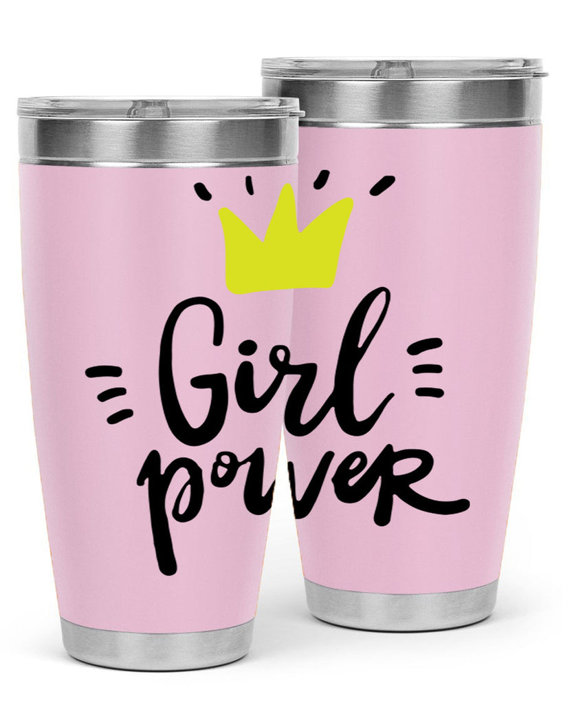 girl power crown 35#- women-girls- Tumbler