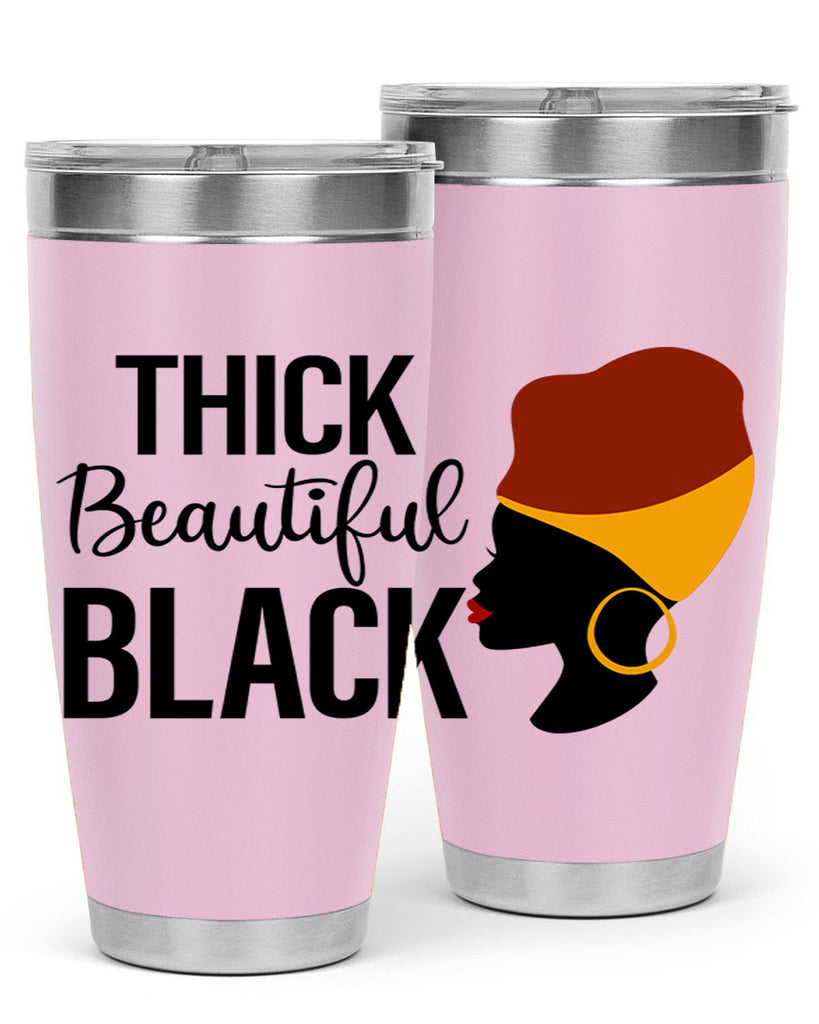 thick beautiful black Style 4#- women-girls- Tumbler