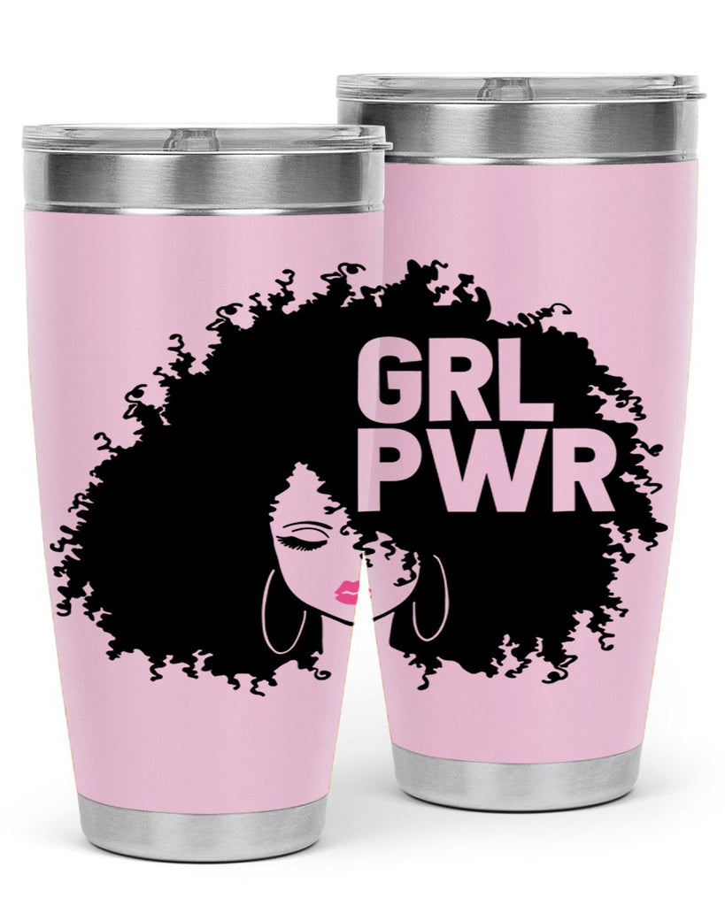 woman face grlpwr 1#- women-girls- Tumbler