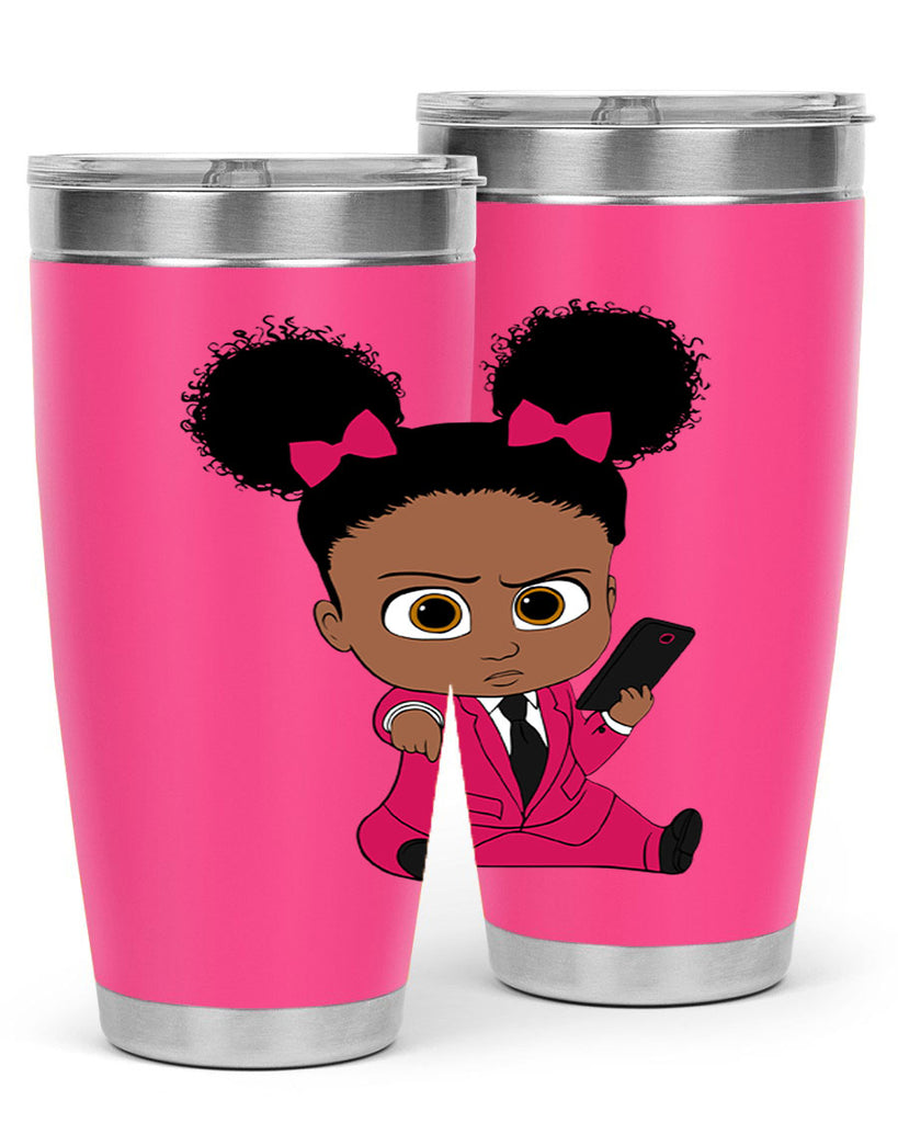 Black girl style 3#- women-girls- Tumbler