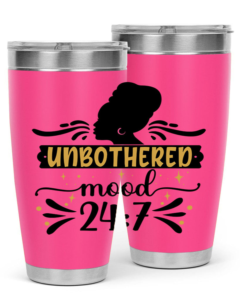 Unbothered mood Style 2#- women-girls- Tumbler